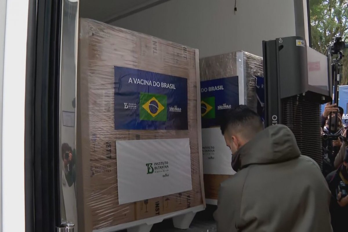 Butantan entrega mais 1 milhão de doses da CoronaVac ao Governo nesta quarta-feira (16)