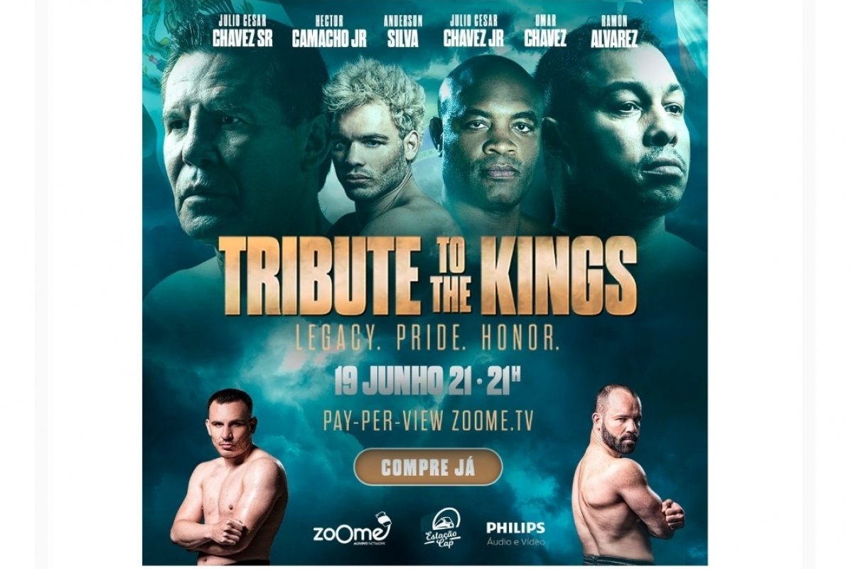 Anderson Silva faz sua reestreia no boxe com transmissão exclusiva da ZoOme.TV no Brasil