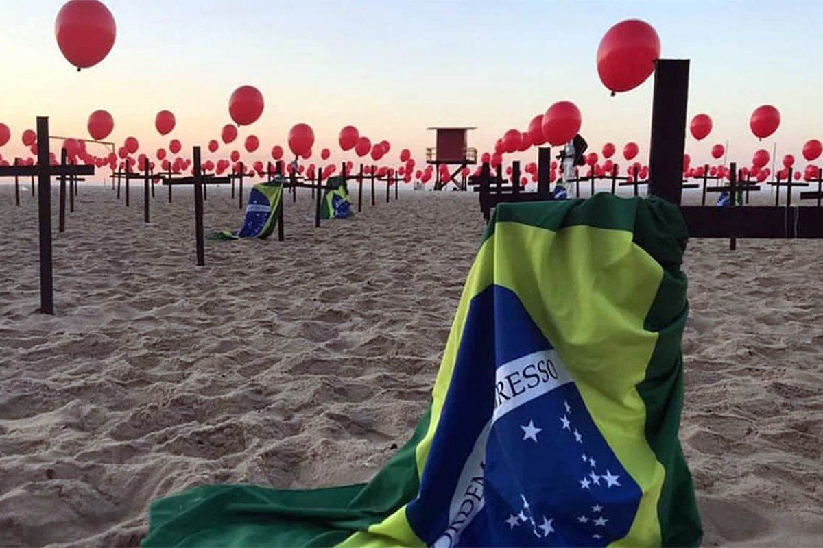  Brasil ultrapassa marca de 500 mil mortos pela covid