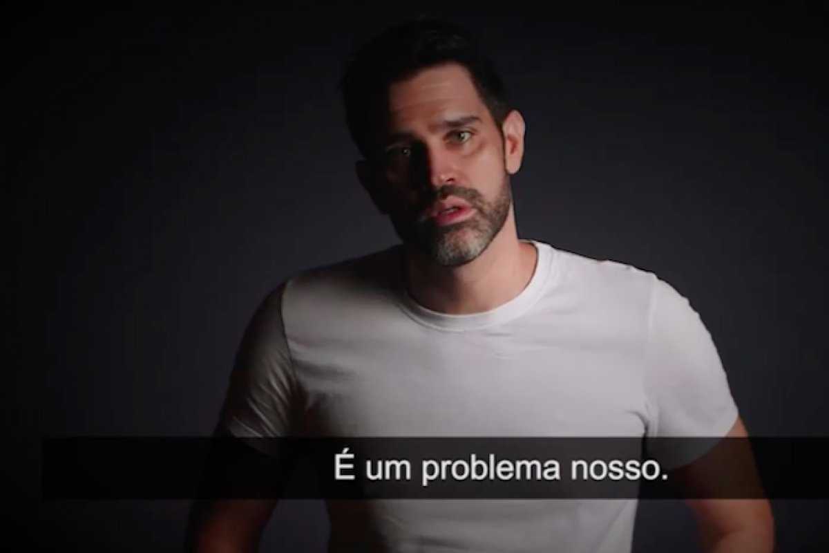 Vídeo: 'É um problema nosso', diz homens em campanha sobre violência contra a mulher