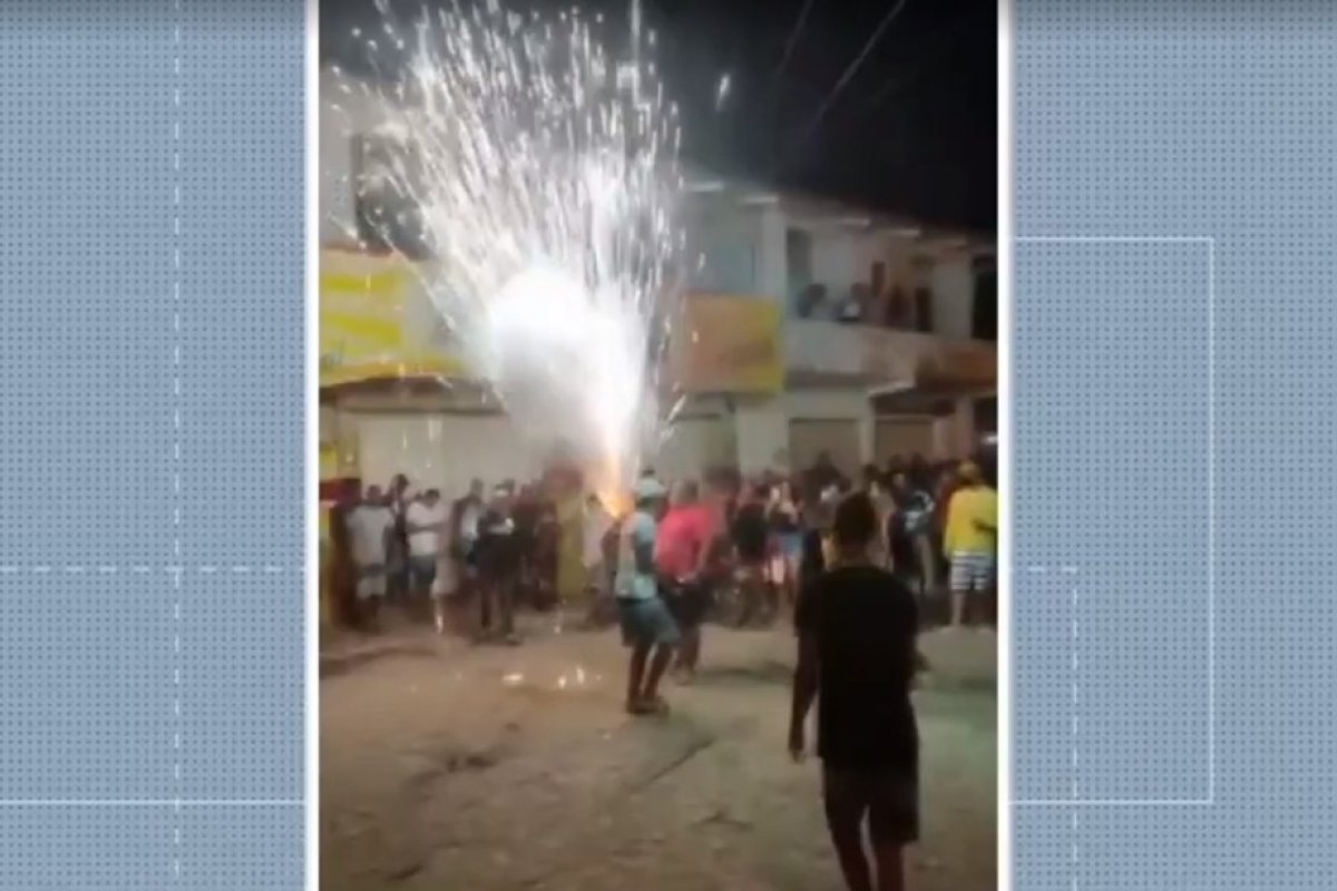 'Guerra de espadas' é flagrada por moradores em Cruz das Almas