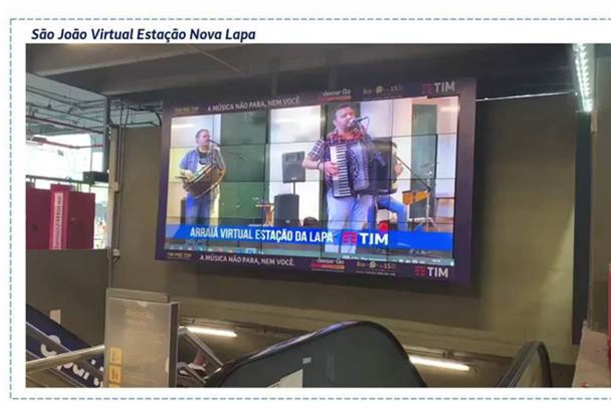 Trio Nordestino anima São João virtual na Estação da Lapa