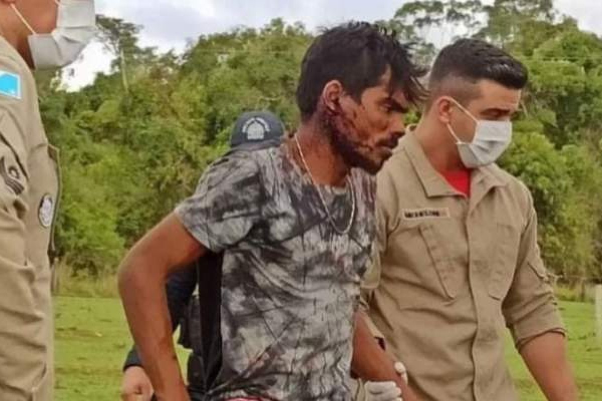 Homem é espancado no Mato Grosso do Sul após ser confundido com Lázaro Barbosa