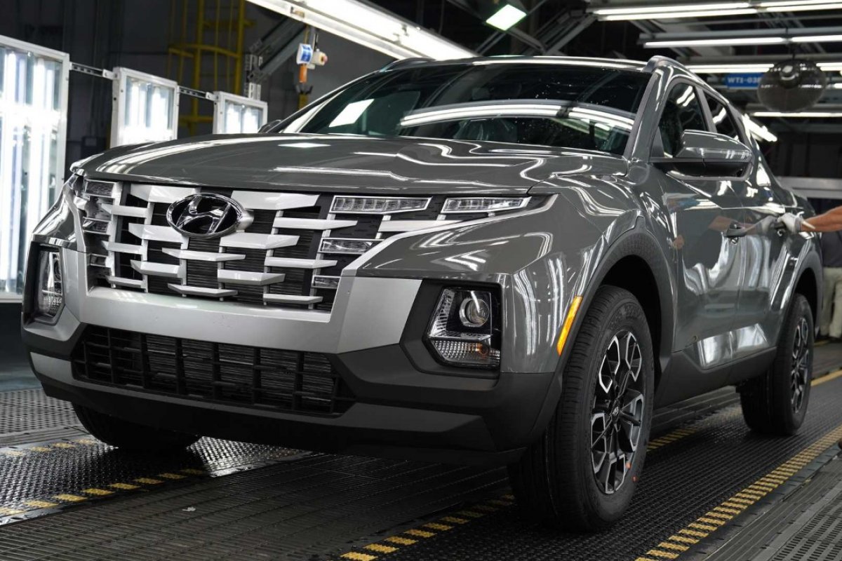 Futura rival da Toro, pick-up Hyundai Santa Cruz entra em produção nos EUA