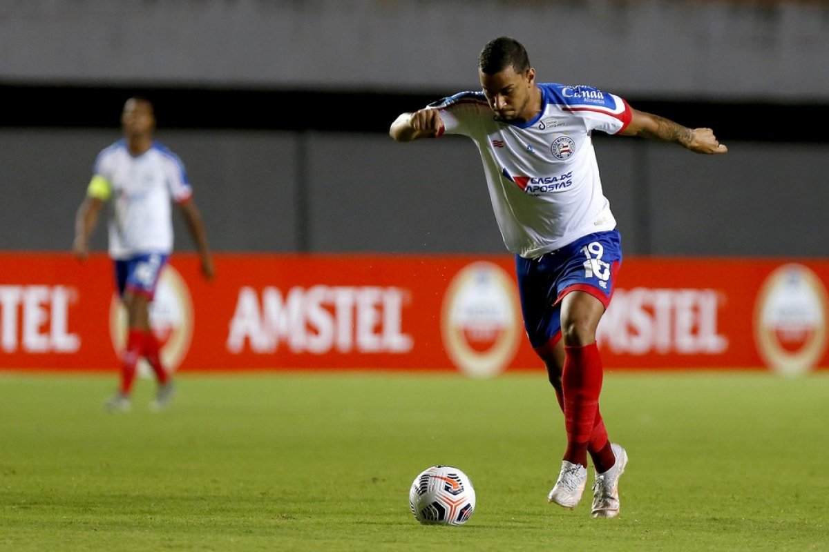 Thonny Anderson leva terceiro amarelo e vai desfalcar o Bahia na próxima rodada do Brasileirão