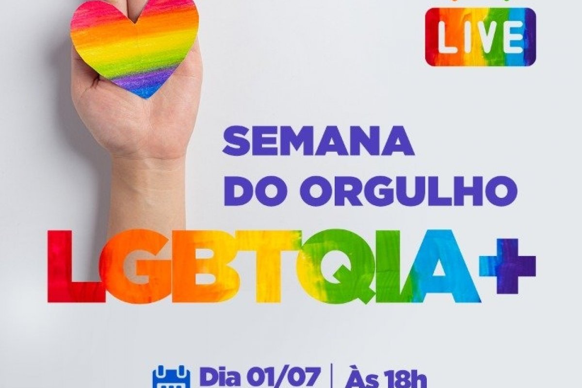 Orgulho LGBTQIA+: live sobre Direitos Humanos acontece nesta quinta (1º)