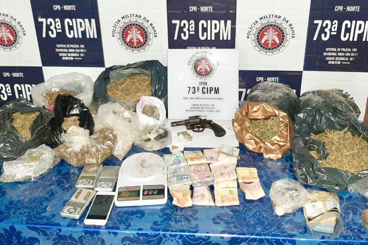 Dois homens são presos e adolescente é apreendido com drogas em Juazeiro