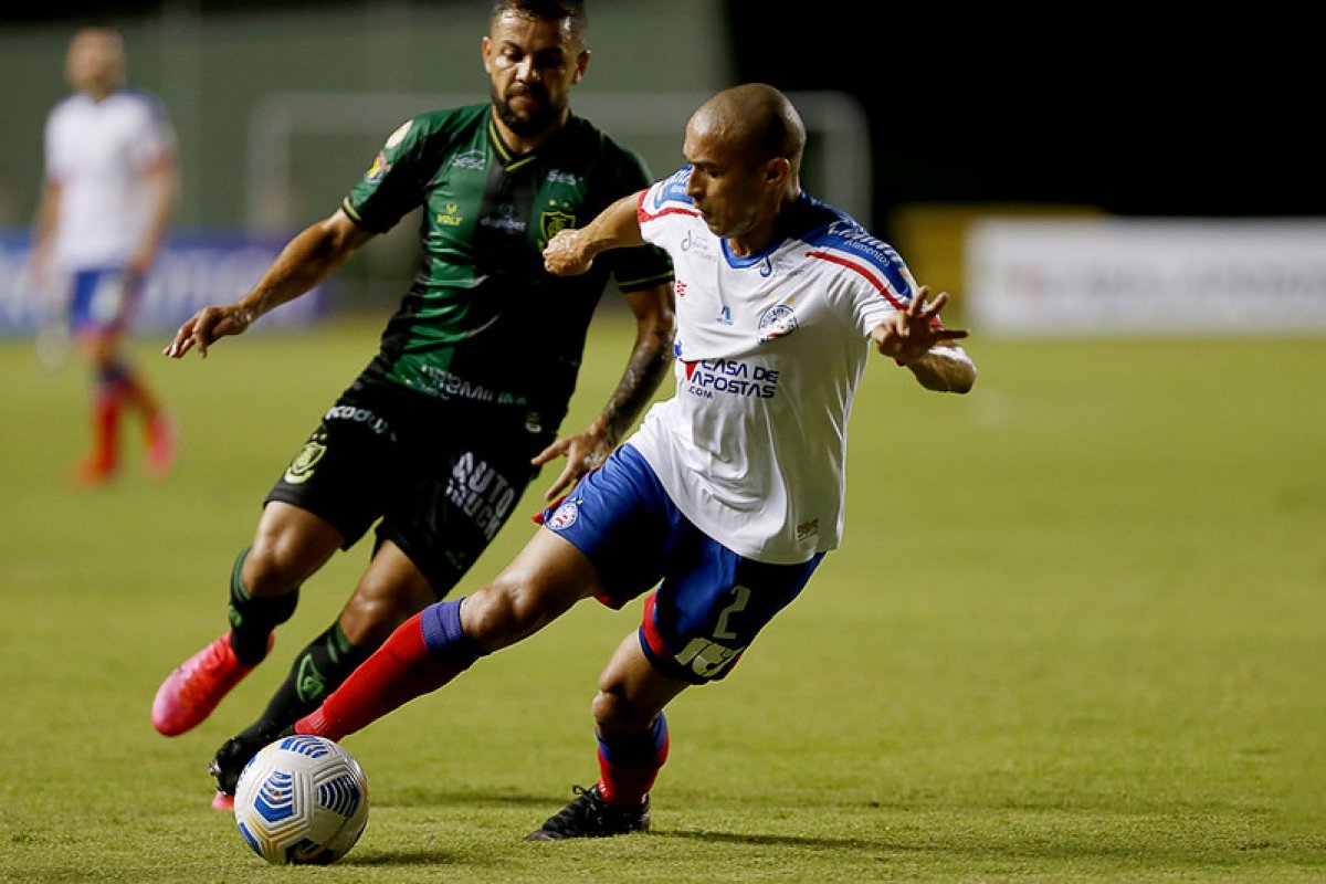 Bahia luta no fim, mas perde para América em Pituaçu pelo Brasileiro