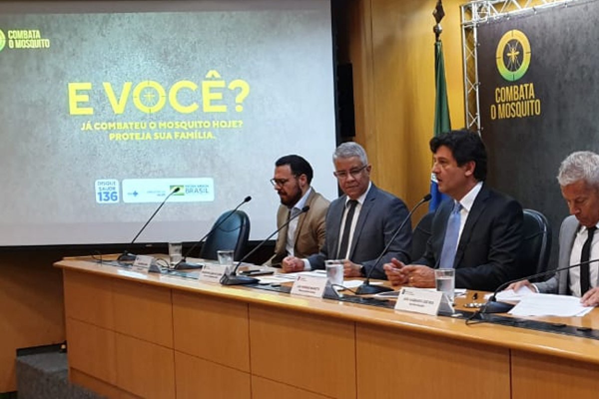 Ministério da Saúde antecipa campanha de combate ao Aedes aegypti