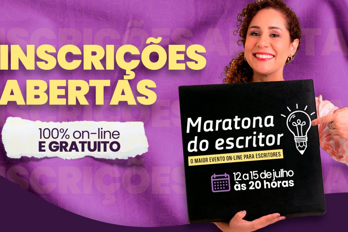 Maratona do Escritor promove encontro de profissionais do mercado do livro para auxiliar os novos autores na caminhada pelo sucesso literário