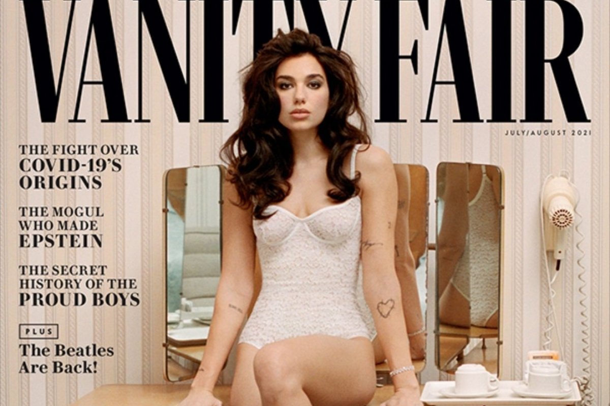 Dua Lipa arrasa na capa da ‘Vanity Fair’