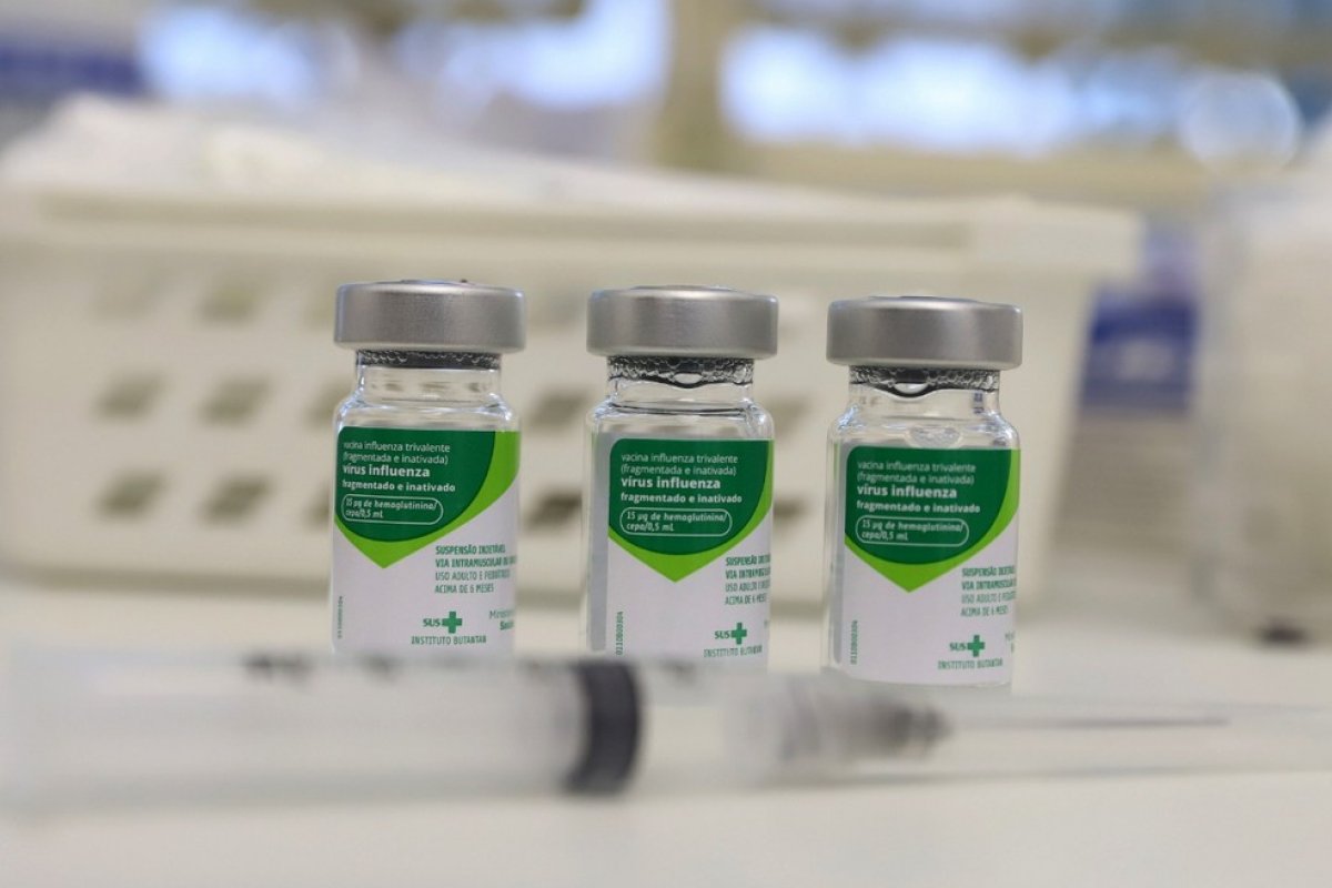 Ministério da Saúde libera a vacina contra gripe para toda a população