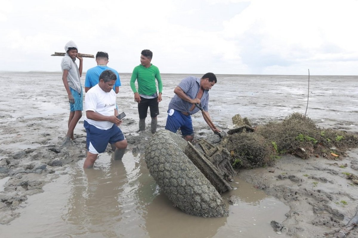 Destroços de aeronave usada na Segunda Guerra são encontrados no litoral do Maranhão