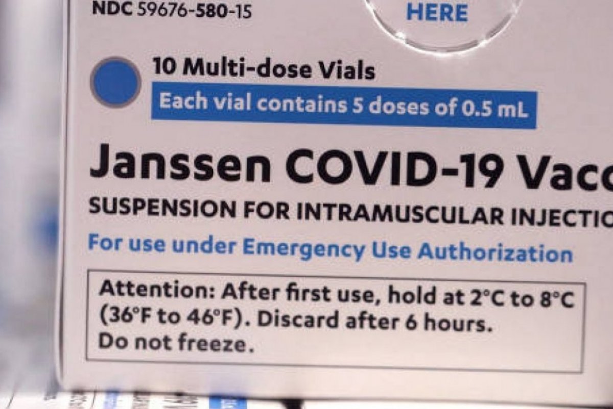 Ministério da Saúde garante que vacinas Janssen congeladas são seguras