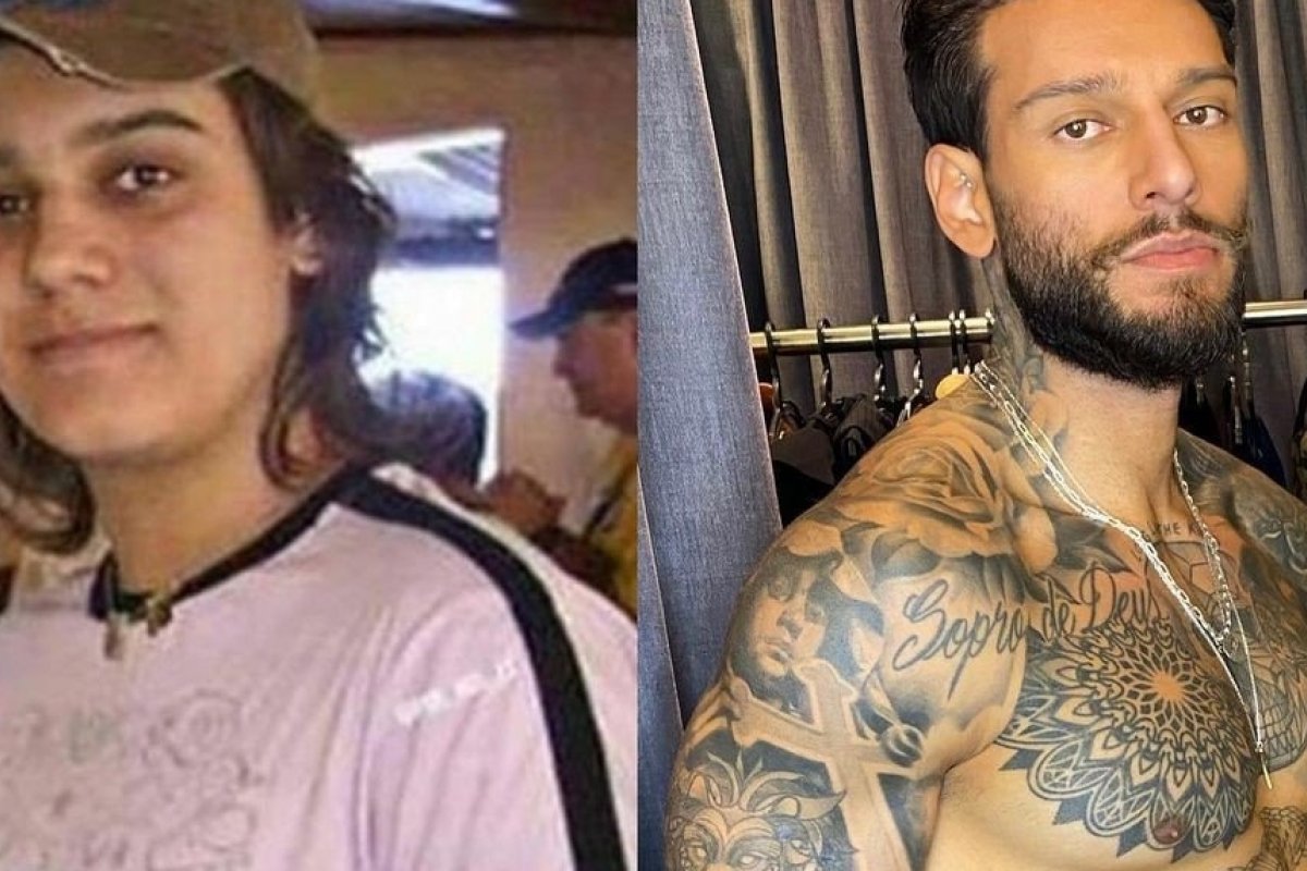 Lucas Lucco agita a web com 'antes e depois'