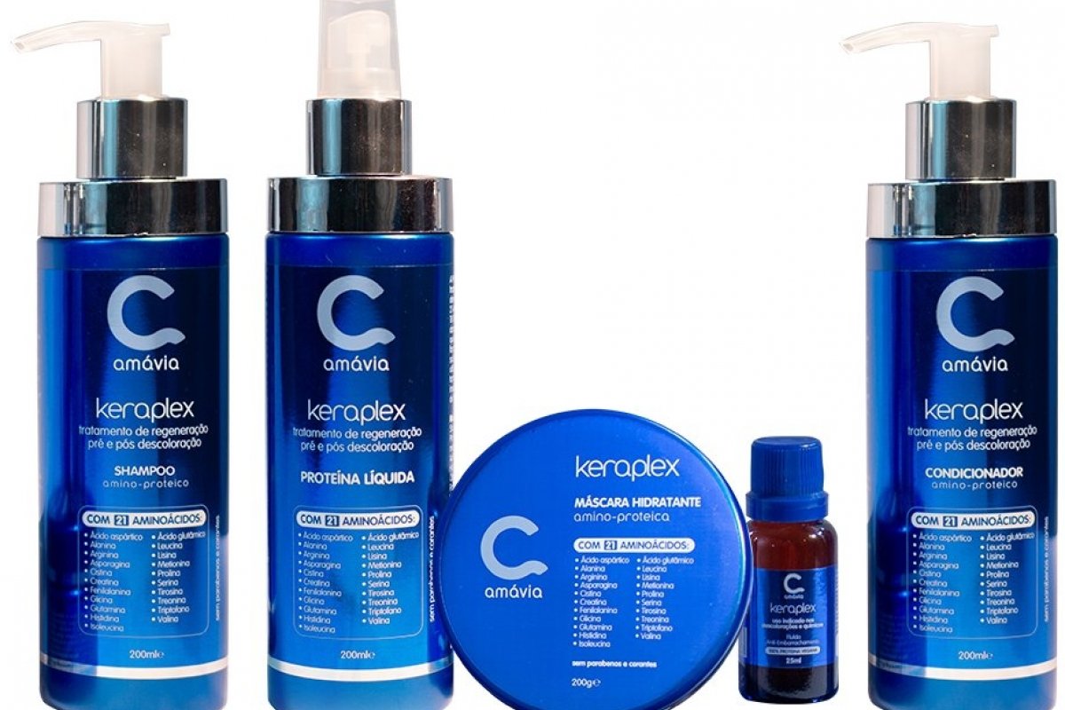 Amávia lança a linha Keraplex na capital baiana