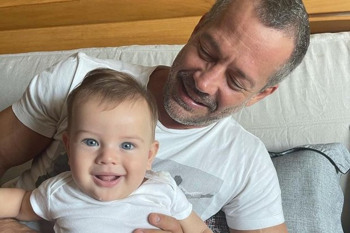 Após ser diagnosticado com bronquite, filho caçula de Malvino Salvador e Kyra Gracie é internado na UTI
