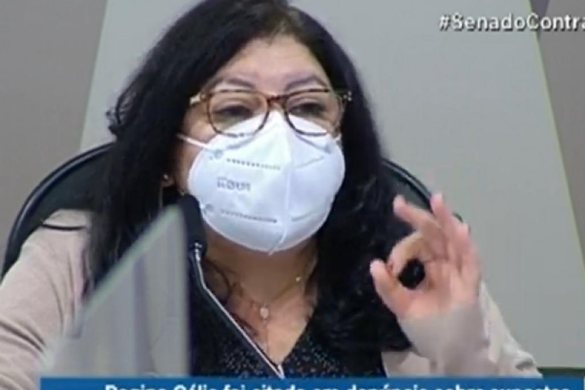 AO VIVO: confira o depoimento de Regina Célia à CPI da Covid