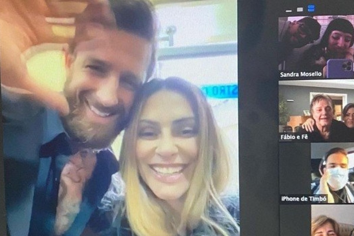 Cléo se casa em Minas Gerais com Leandro D'Lucca