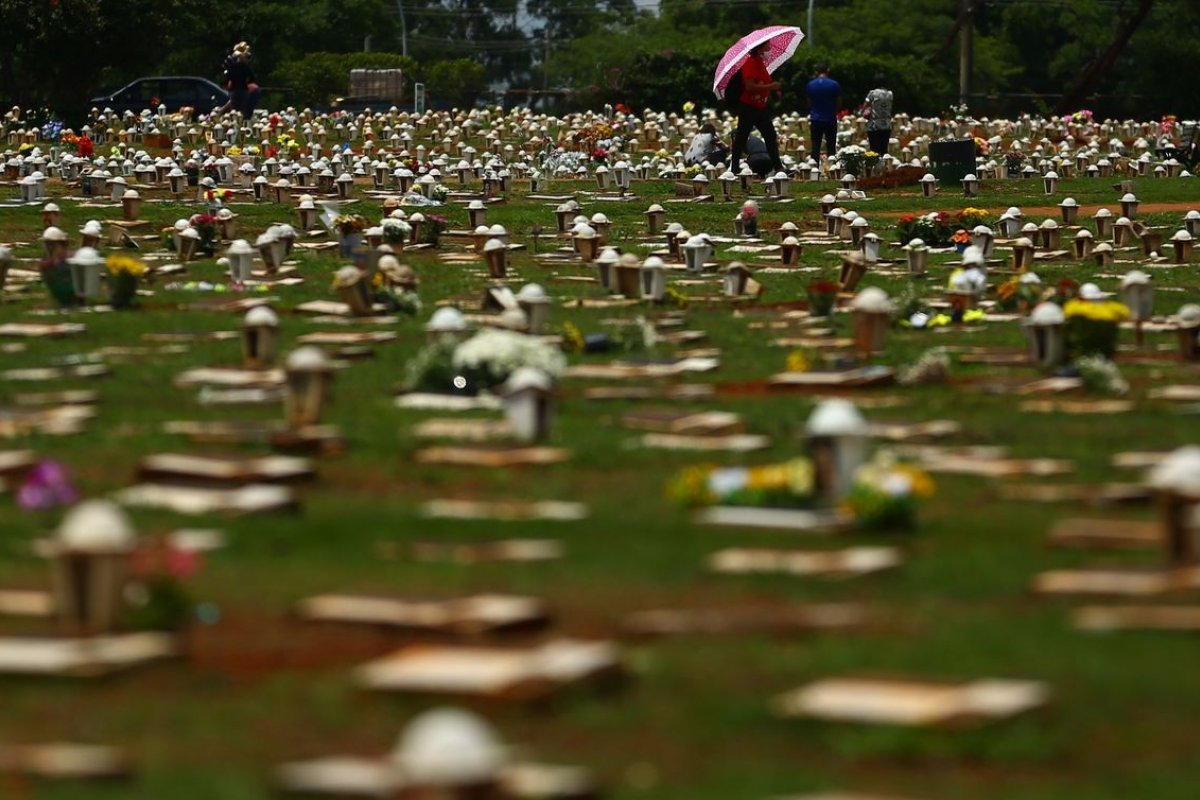 Covid-19: Brasil registra o menor número de mortes pela doença em 24h desde fevereiro