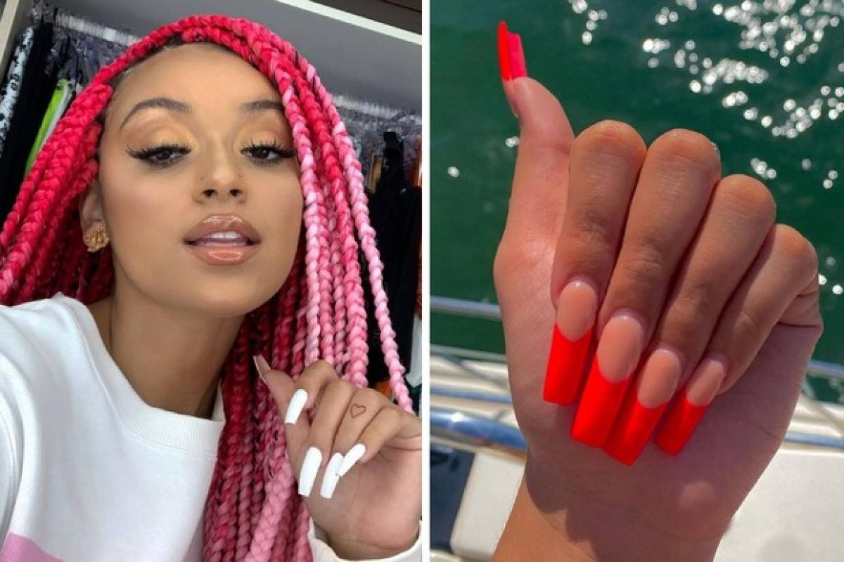 Filha de Carla Perez e Xanddy, é chamada de 'brega' por ostentar unhas grandes