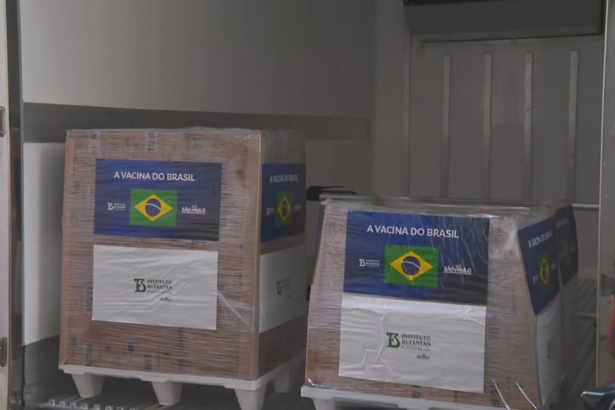 Ministério da Saúde recebe novo lote de 800 mil doses da CoronaVac