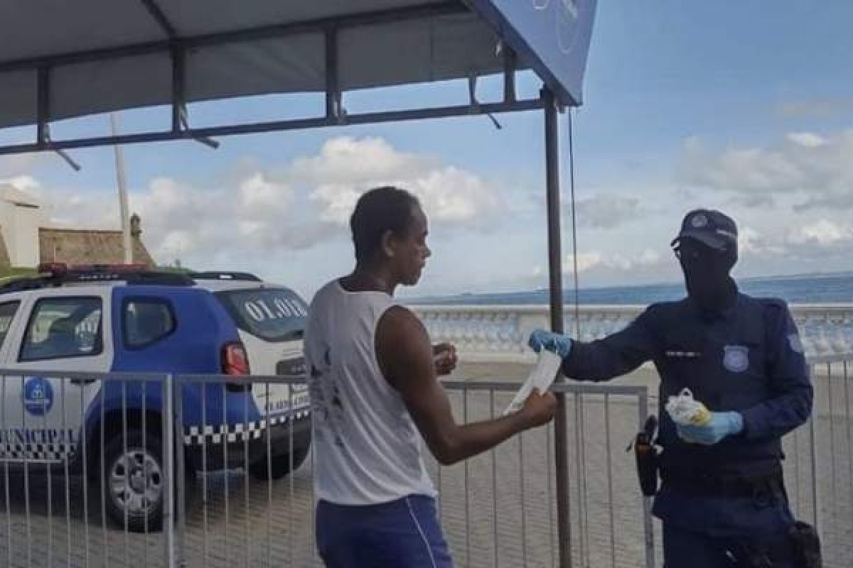 Guarda Civil desativa os três portais de acesso da Barra nesta quarta-feira (14)