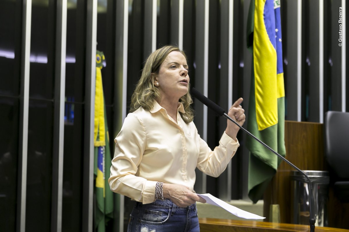 Gleisi Hoffmann sugere que parte do dinheiro de PL vá para organizadas e é criticada na internet