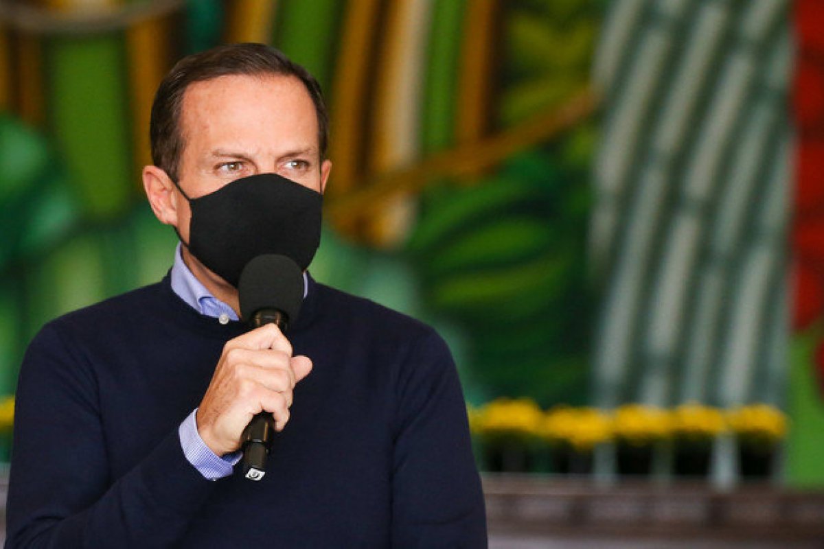 Governador de SP João Doria testa positivo para Covid-19 pela segunda vez