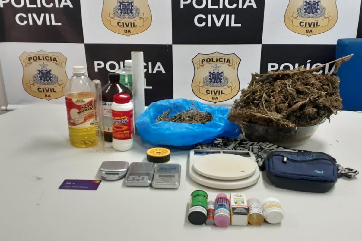 Operação contra o tráfico prende biomédico em Salvador