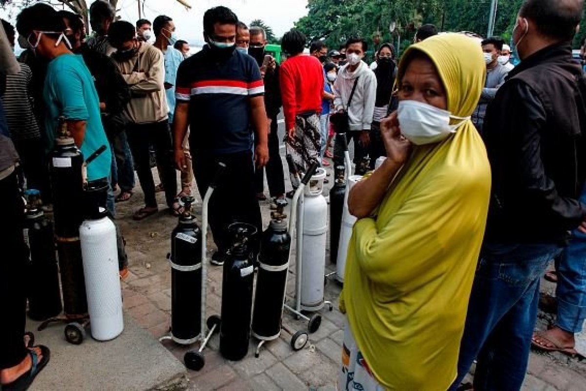 Indonésia é o novo epicentro da pandemia da Covid-19