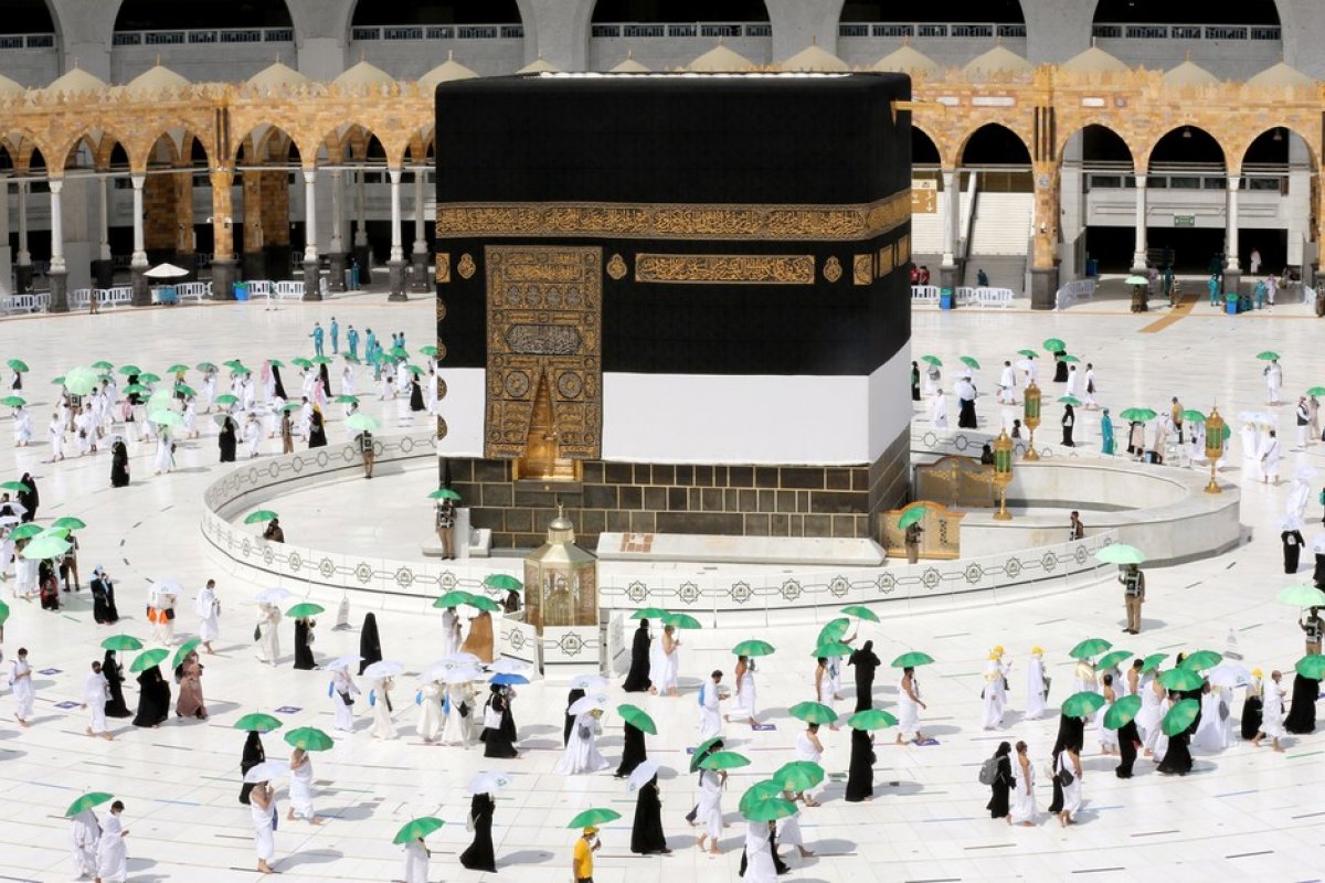 Peregrinação a Meca acontece com público limitadao pelo segundo ano