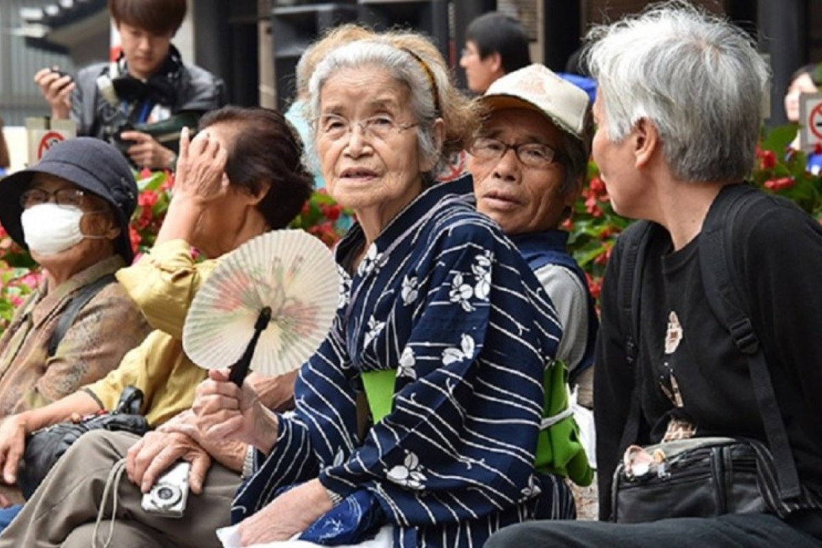 População de idosos no Japão é a mais alta já registrada