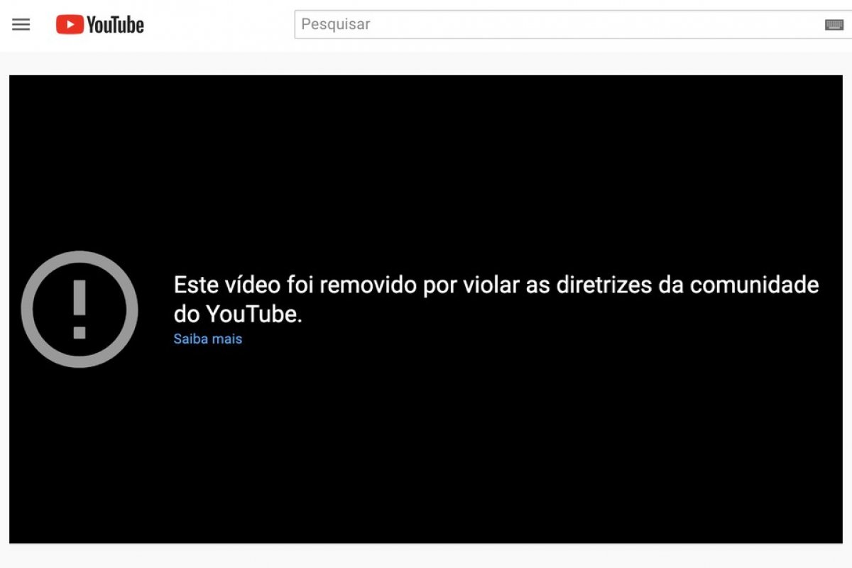 YouTube remove vídeos que mencionam a hidroxicloroquina do canal do presidente Jair Bolsonaro