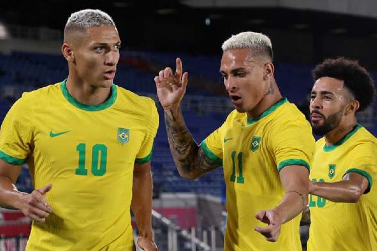 Olimpíadas de Tóquio: Brasil vence Alemanha na estreia com três gols de Richarlison
