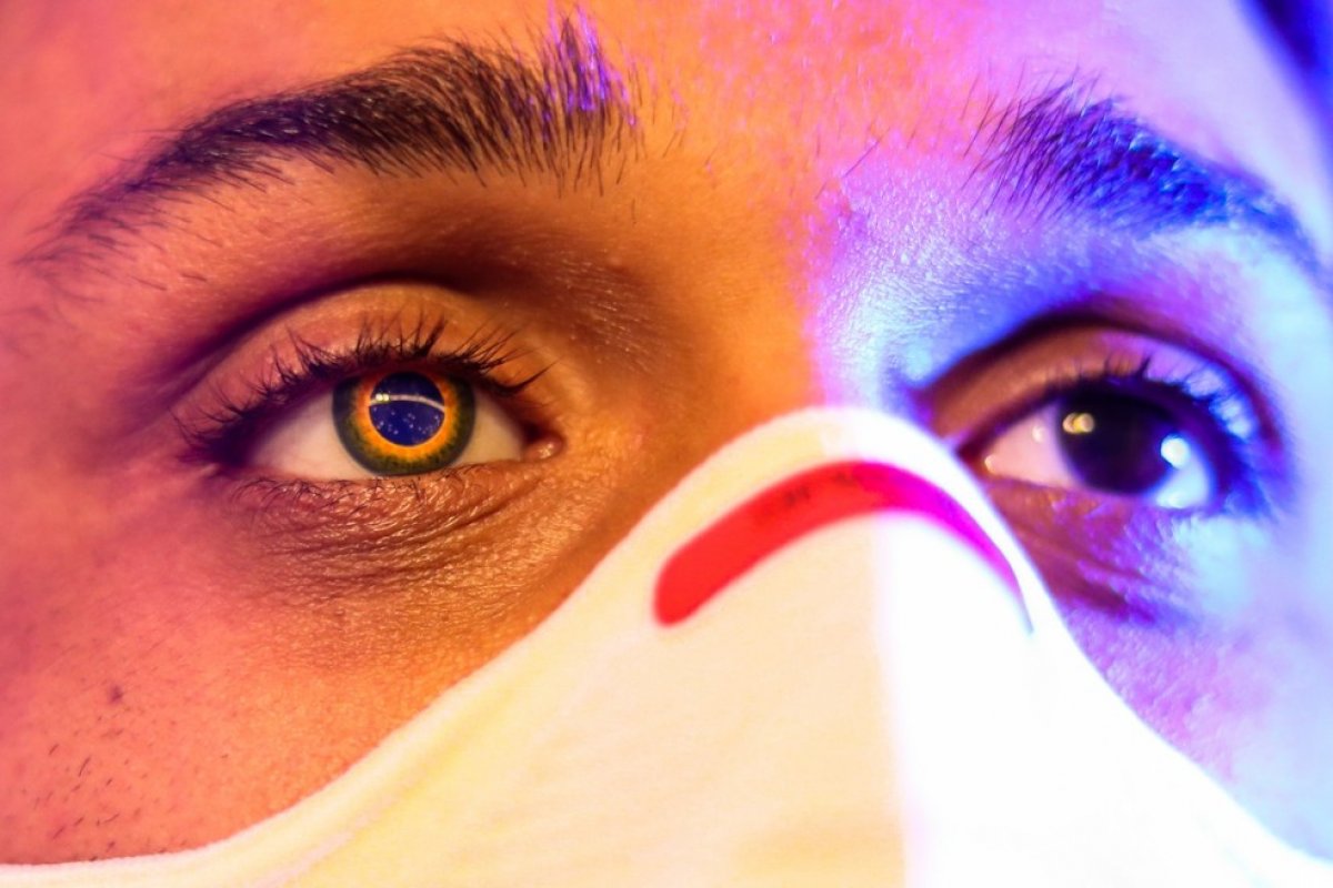 Atleta vai competir Jogos com prótese da bandeira do Brasil após perder olho