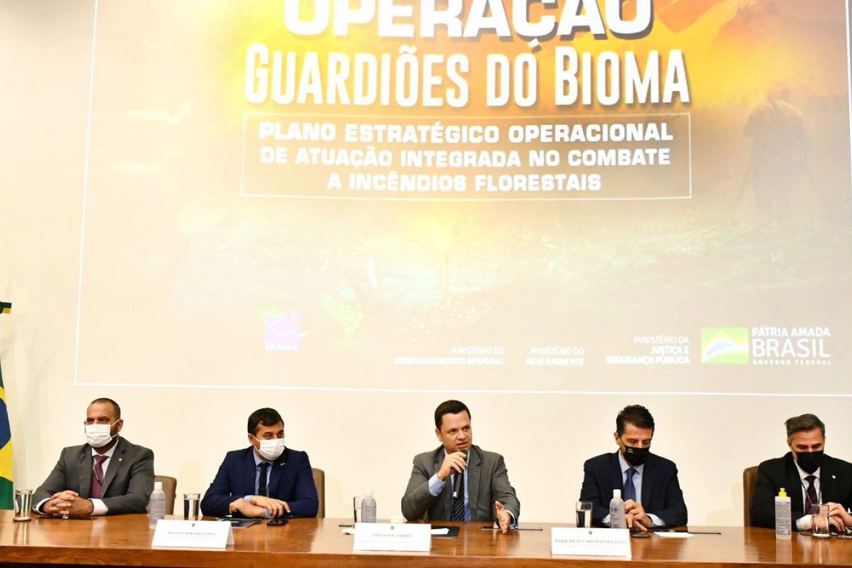 Governo Federal lança plano de combate a incêndios florestais