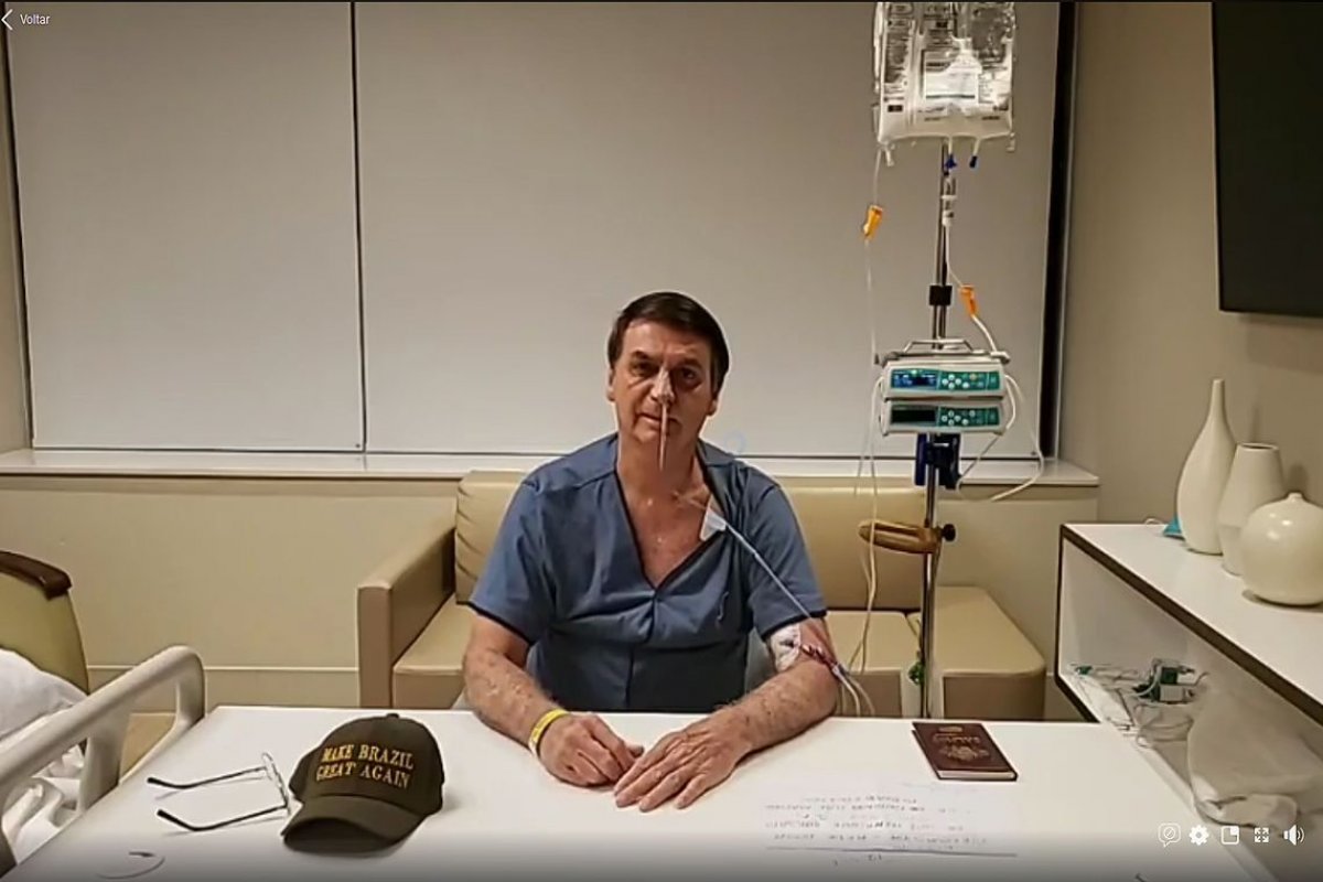 Bolsonaro recebe alta e volta a ocupar a presidência a partir desta quinta-feira (19)