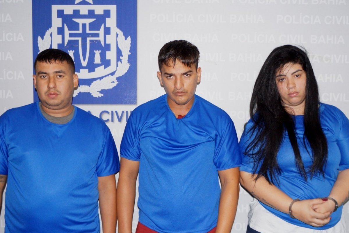 Trio é preso suspeito de estelionato contra idosos em agências bancárias