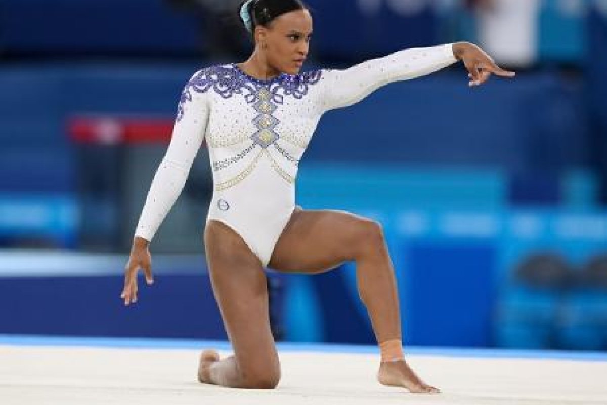 Ginasta brasileira, Rebeca Andrade vai a três finais nas Olimpíadas
