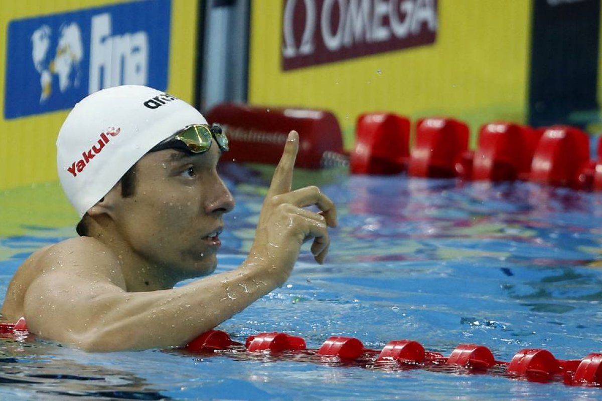 Com foco no revezamento, Breno Correia não disputa os 200m livre de natação