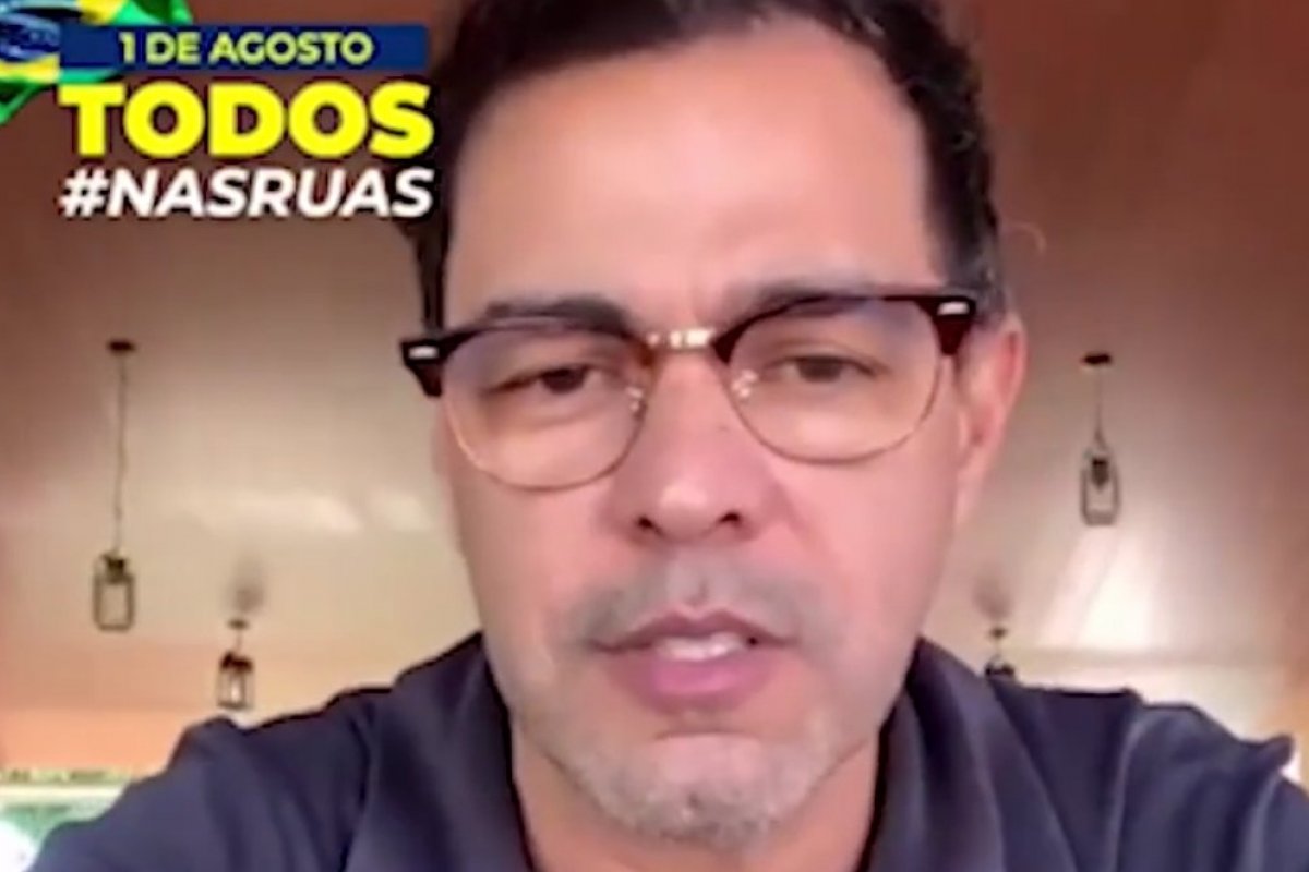Veja vídeo! Zezé Di Camargo defende Bolsonaro e o voto impresso