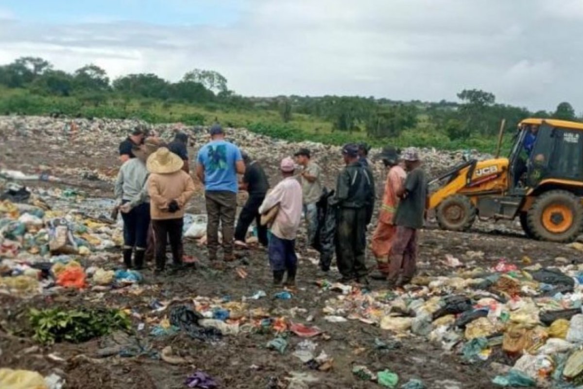 Recém-nascido é encontrado morto no lixão de Santo Estevão