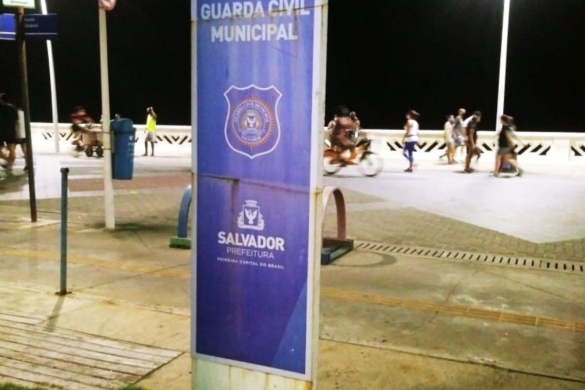 Vídeo: Base da Guarda Municipal no bairro da Barra está temporariamente desativada