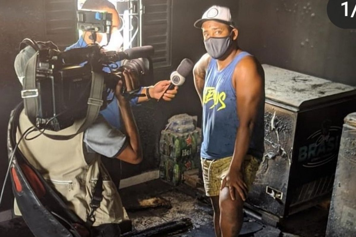 Restaurante do cantor  Mário Brasil é atingido por incêndio e amigos se unem para ajudar