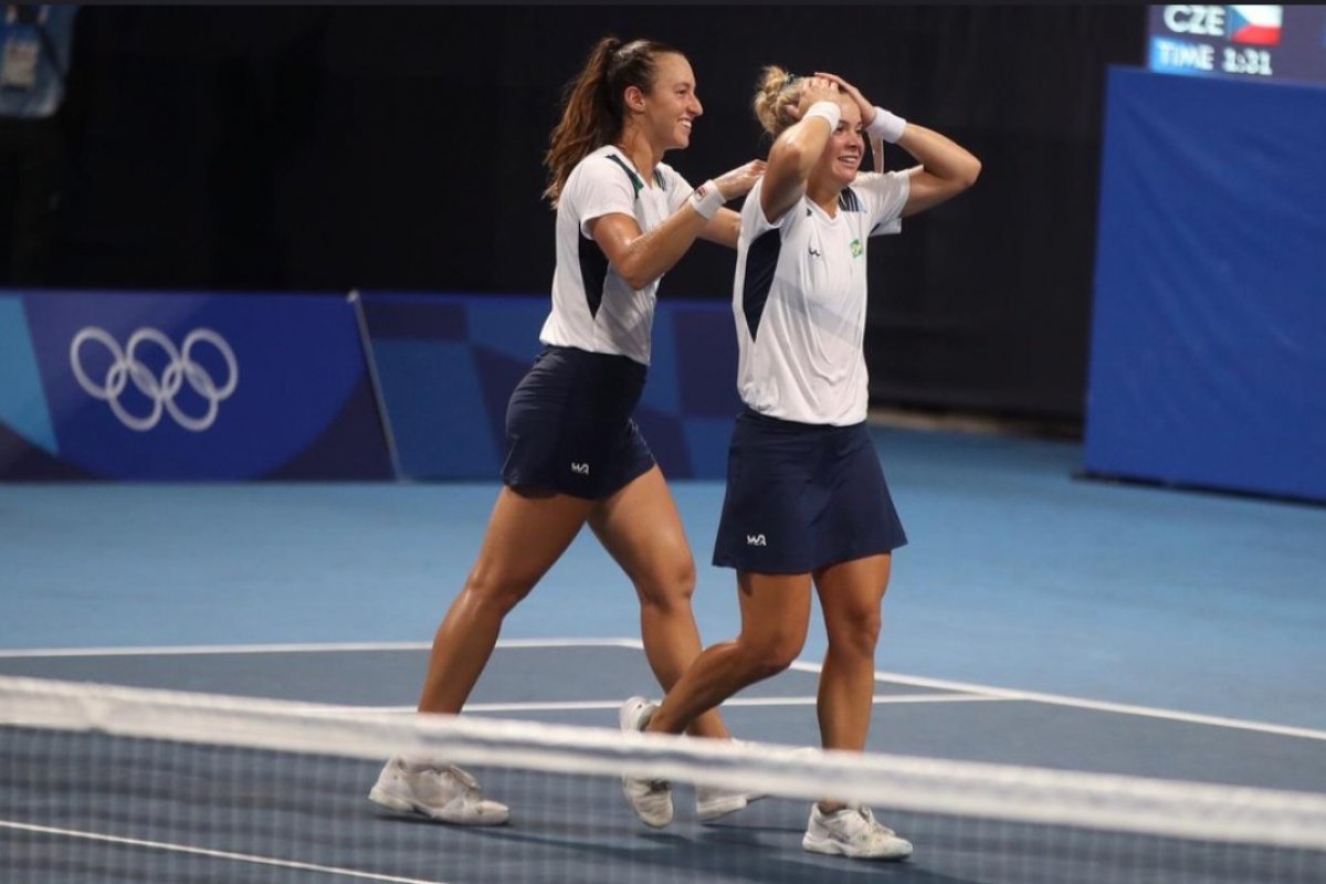 Tênis feminino do Brasil conquista bronze em Tóquio 2020