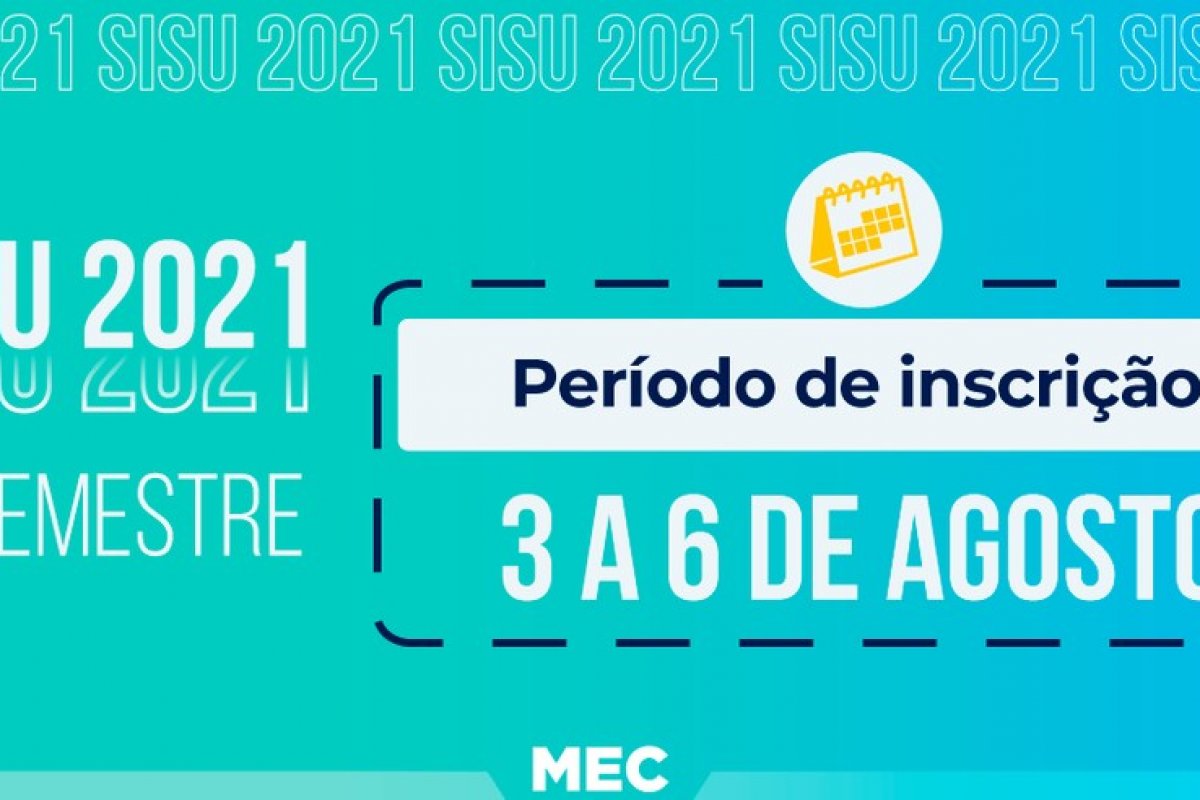 Sisu do 2º semestre abre inscrições nesta terça-feira (3)