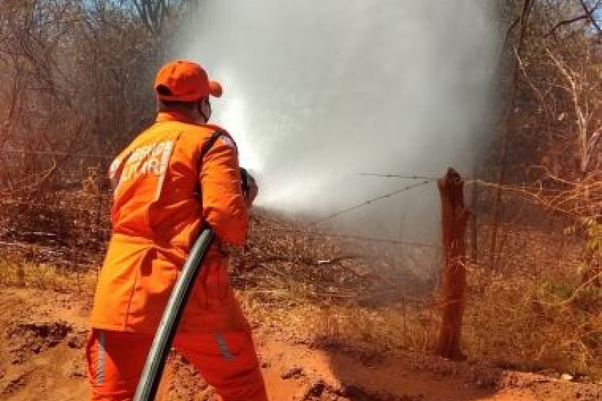 Bombeiros conseguem debelar incêndio após 12 dias de fogo ativo em Ibotirama