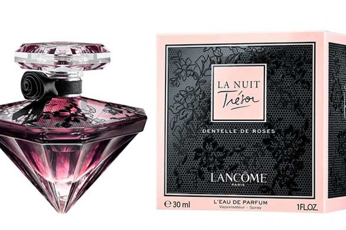 Com um um convite para cada mulher viver intensamente e se entregar a uma paixão ardente, Lancôme lança La Nuit Trésor Dentelle de Roses