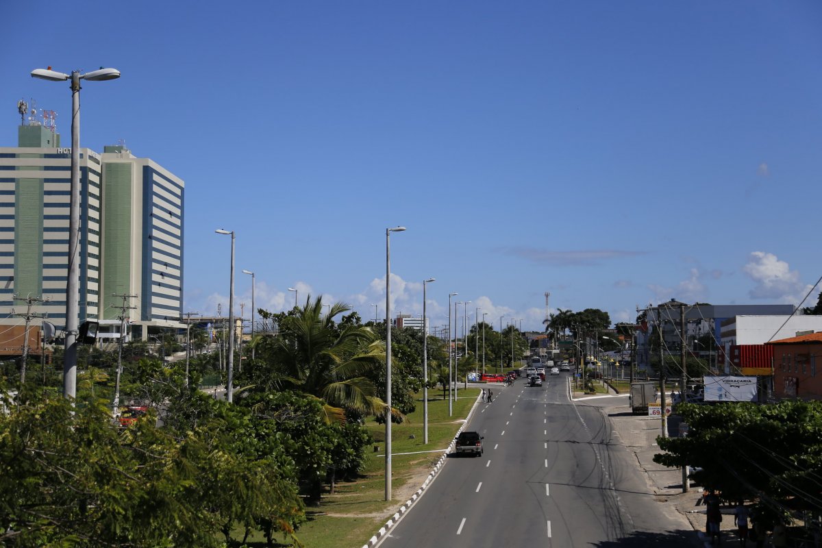 Atropelamento de animal atrapalha trânsito em Lauro de Freitas